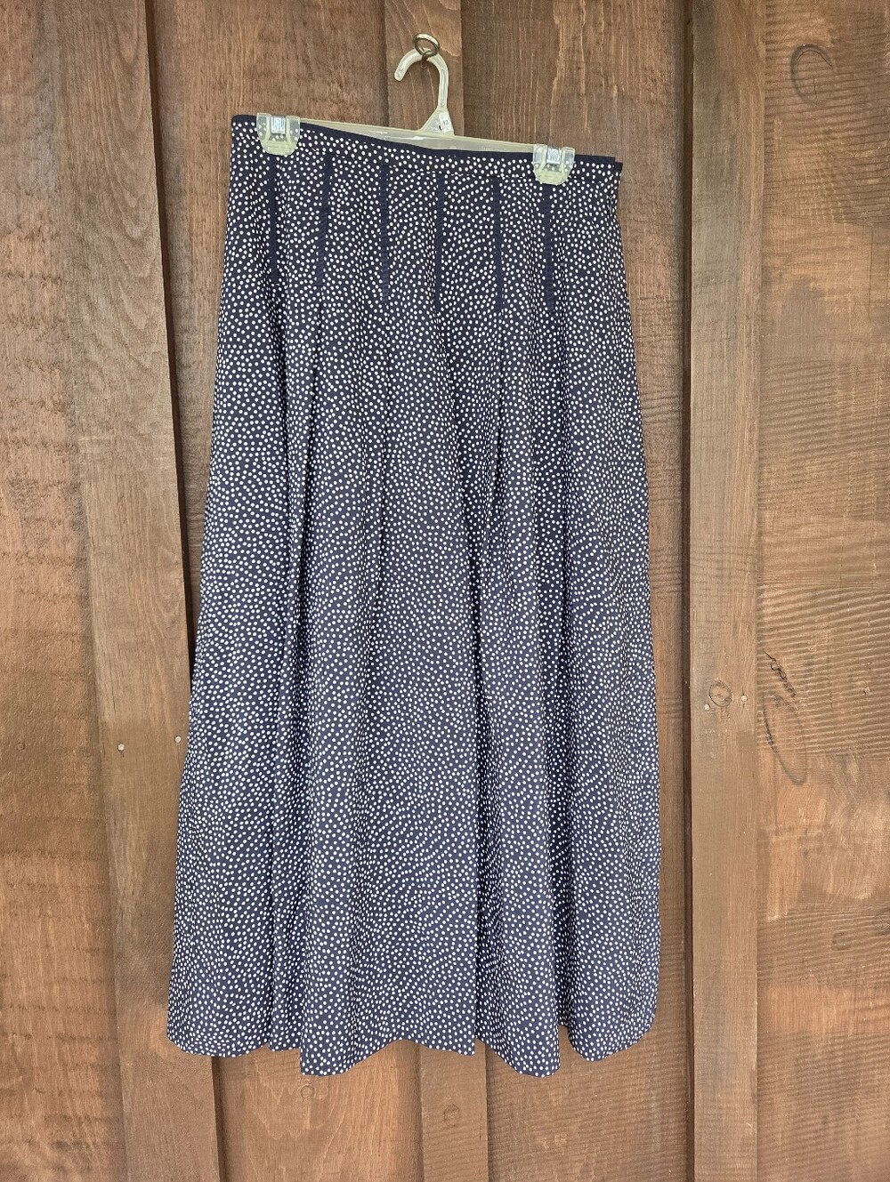 Pendleton Polka Dot Long Midi Skirt